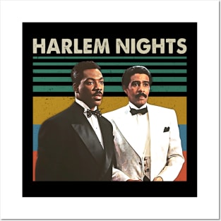 Men Gift Retro Harlem Movie Tribute Design Posters and Art